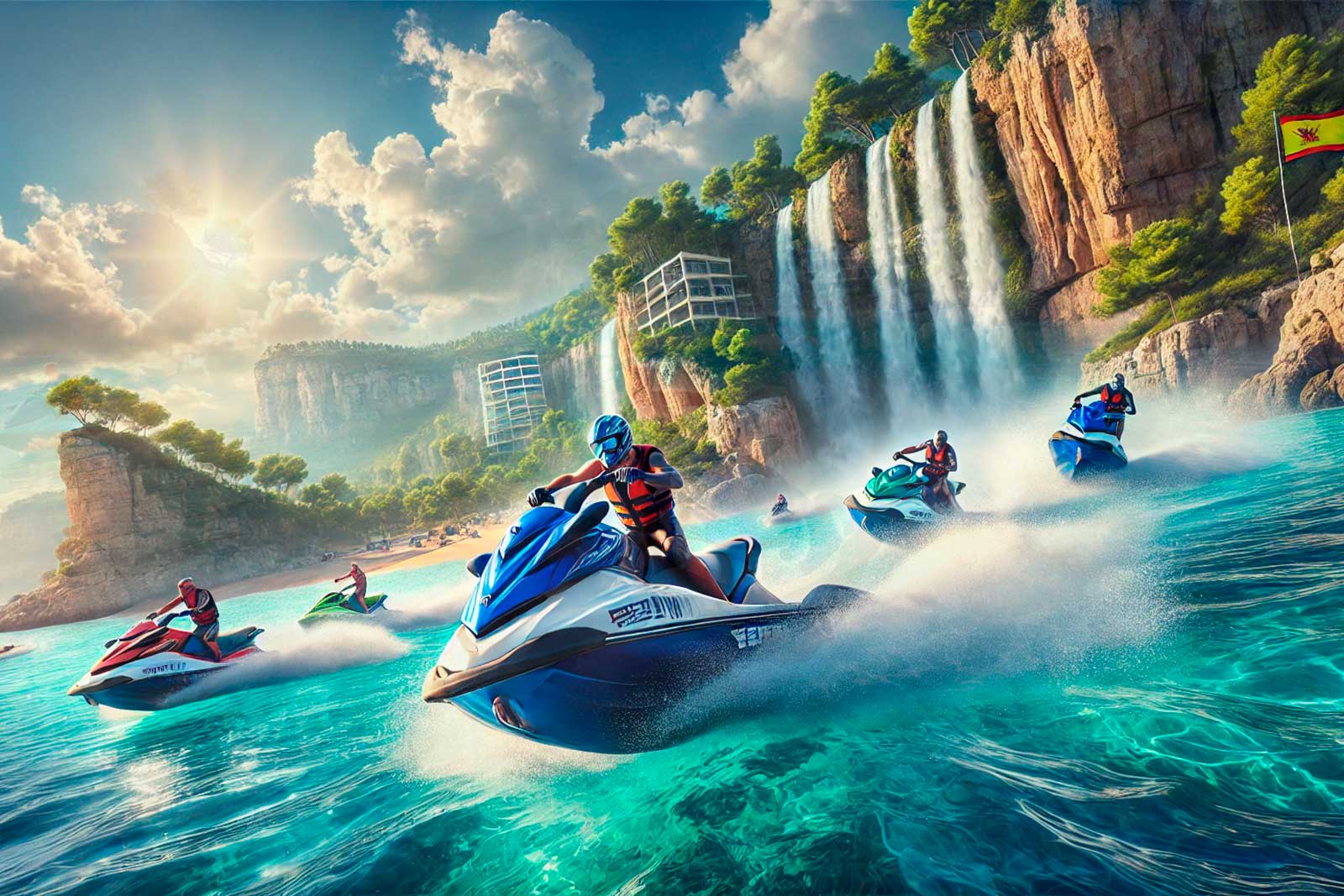 Motos de agua - Despedidas Salou