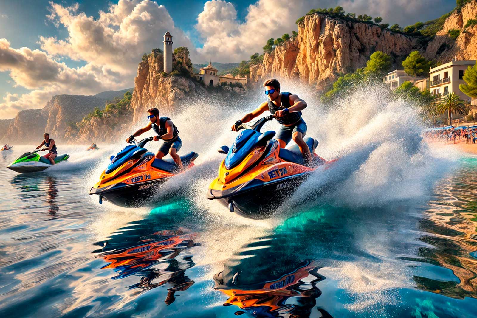 Motos de agua - Despedidas Salou