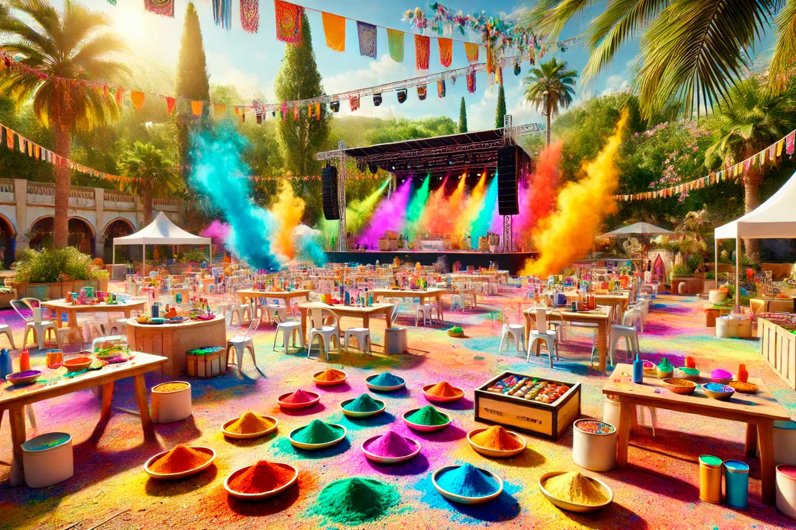 Fiesta Holi - Despedidas Salou