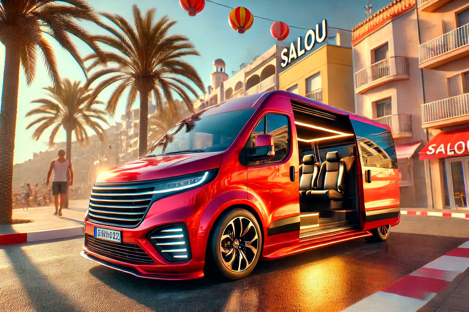 Furgo taxi - Despedidas Salou