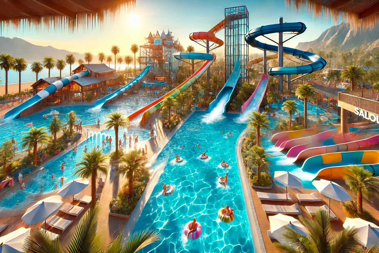 Parque acuático - Despedidas Salou