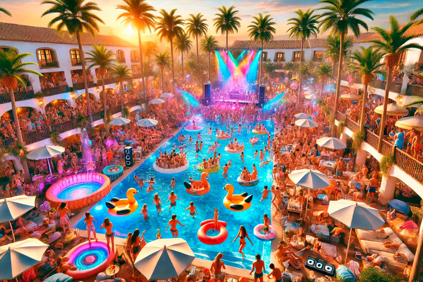 Pool party - Despedidas Salou