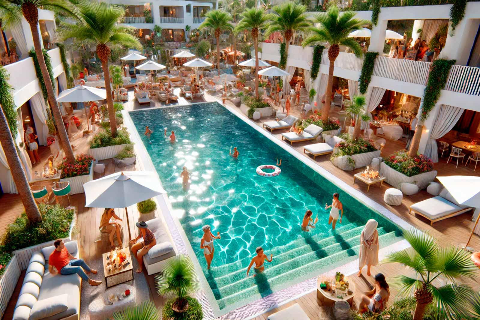 Pool party - Despedidas Salou